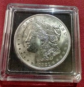 lot 101 image: Gorgeous 1921 Morgan Dollar