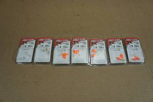 lot 153 image: 7 2-Packs Eagle Claw Teardrop Jigs