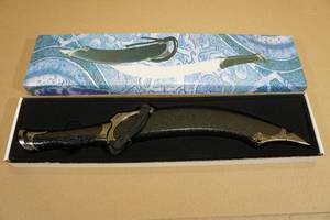 lot 166 image: Armory Replicas Legendary Blade of Frey Elven Short Scimitar Knife