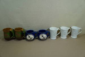 lot 299 image: 7 Coffee Mugs