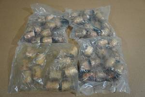 lot 326 image: 4-Packs of Mini Cow Bells for Crafts