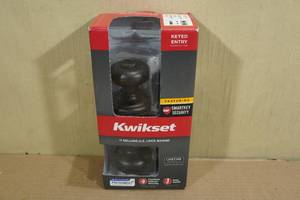 lot 378 image: Kwikset Keyed Entry Door Knob