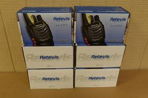 lot 17 image: 6 NEW Retevis Portable Two-Way Radios