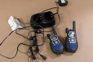 lot 248 image: Motorola Walkie Talkies with Charger