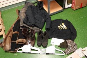 lot 272 image: 2 10-Packs New Hangers with Assorted Clothing