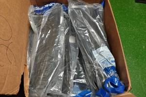 lot 461 image: 20 Pairs Cressi Rondinella Black Fins Assorted Sizes