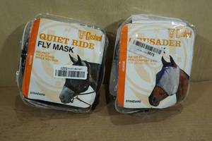 lot 112 image: 2 Cashel Fly Masks -Horse