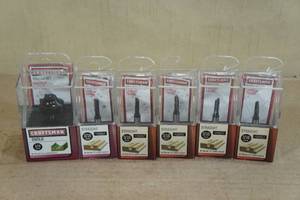 lot 137 image: 6 Craftsman Router Bits 14 & 316