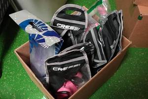 lot 468 image: Cressi Snorkel and Mask Sets