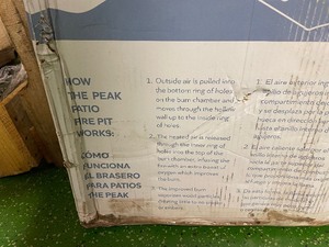 lot 1E image: Blue Sky The Peak Smokeless Patio Fire Pit