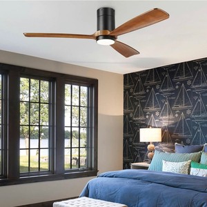 lot 43 image: 52 Low Profile Ceiling Fan with Lights