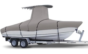 lot 40 image: Leader T-Top Trailerable Boat Cover 22-24x106