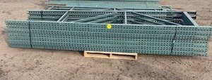 (7) Pallet Racking Uprights 42x148
