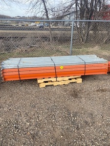 (37) Pallet Racking Horizontal Beams 4x108