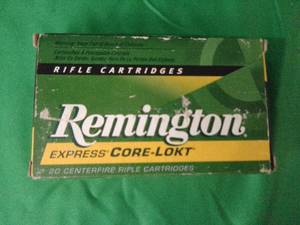 20 cartridges of Remington 30-06 springfield ammo