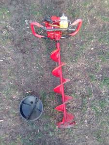 Eskimo 8-in gas ice auger (works)