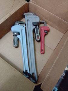 Masterforce, Pittsburgh and other pipe wrenches