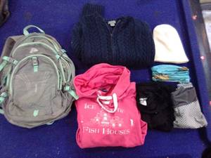 Ice Castle Fish House hoodie size large and other womens clothes