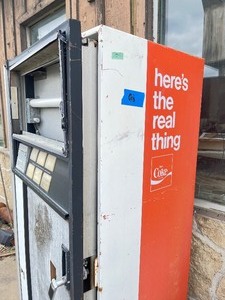 Vintage coke machine