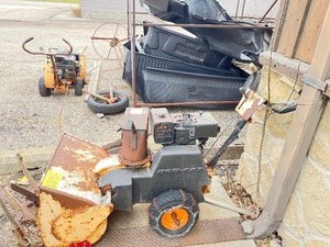 3 Bobcat snowblowers