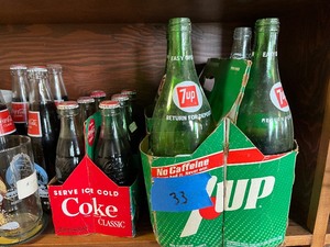 Coke and 7-up lot