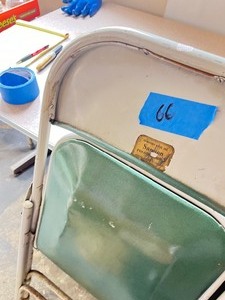 4 folding chairs
