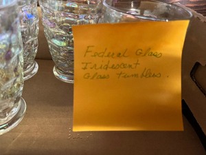 Federal glassware