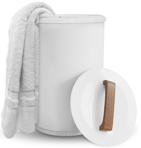 lot 39 image: Heated Towel Warmer for Bathroom - Large Towel Warmer Bucket Fits Up to Two 40X70 (Untested Amazon Return)