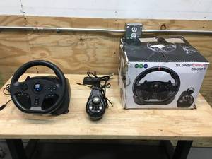 lot 17 image: Superdrive - GS850-X racing steering wheel for Xbox Serie XS, PS4, Xbox One