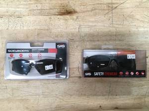 lot 53 image: Lot of 2 - Saftey Eyewear Sunglasses
