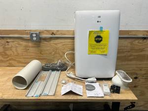 lot 93 image: LG Model LP0721WSR 7,000 BTU Portable Air Conditioner