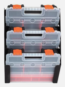 lot 120 image: Small Parts Tool Organizer, Service Truck or Cargo Van Shelving