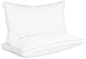 lot 132 image: Utopia Bedding Bed Pillows for Sleeping King Size (White), Set of 2