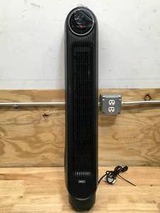 lot 166 image: Dreo Tower Fan Model # DR-HTF007 (Missing Base) (Tested And Works)