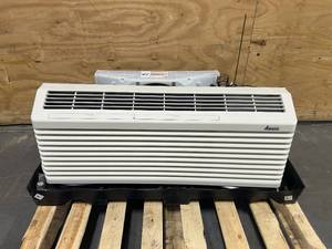lot 153 image: Amana HEC153J35AXXX 15,000 BTU 230V 20 Amp R32 Standard High Efficiency PTAC (Untested)