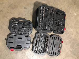 Lot of Assorted Husky Mechanics Tool Sets Various Sizes and Conditions Customer Returns See Pieces