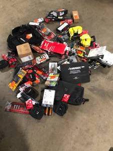 Lot of Assorted Hand Tools and Hardware Various Models and  Conditions Customer Returns See Pieces