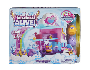 lot 88 image: New Hatchimals Alive Love to Life Hatchi-Nursery Playset