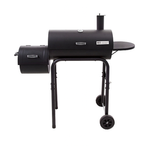 lot 142 image: New American Gourmet by Char-Broil 3-in-1 Offset Smoker