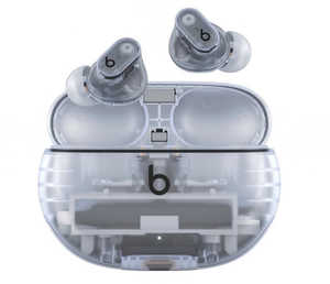 lot 163 image: New Beats by Dr. Dre Beats Studio Buds  True Wireless Noise-Cancelling Earbuds - Clear