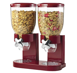 lot 169 image: New Honey-Can-Do Original Double Dispenser - Red