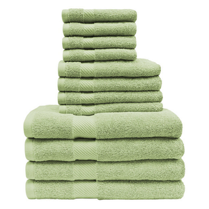 lot 182 image: New Superior Girga Egyptian Cotton 12-Pc. Towel Set