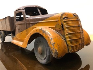 lot 3 image: Awesome Vintage BUDDLY L Pressed Steel Truck
