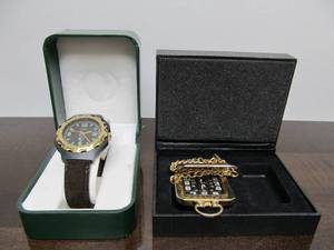 lot 201 image: Mens Wristwatch & Pocket Watch