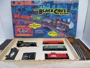 lot 210 image: Lionel BLACK CAVE FLYER Train Set