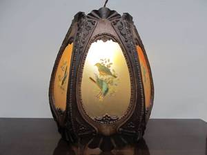 lot 223 image: Large Vintage 1970s Hanging Pendant Lamp