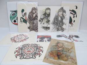 lot 29 image: Nice Lot of Native American Artwork