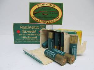 lot 37 image: 3 Full Boxes of Vintage & Newer Ammo