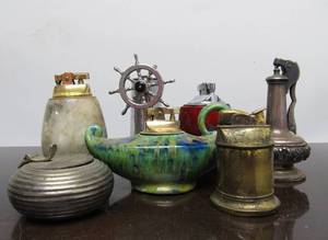 lot 62 image: Group of Vintage Table Lighters