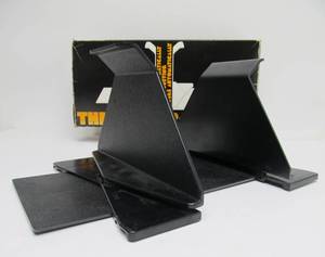 lot 91 image: Mid Century Style Adjustable Folder Holder Desk Shelf Organizer
